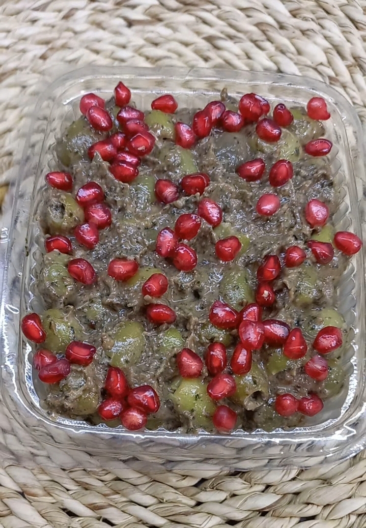 زیتون پرورده خانگی _ ظرف ۵۰۰ گرمی