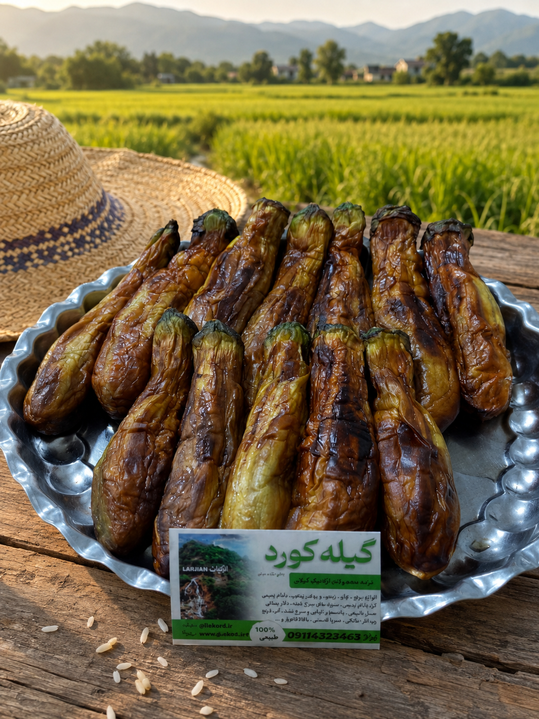 بادمجان سرخی _ ظرف 500 گرمی